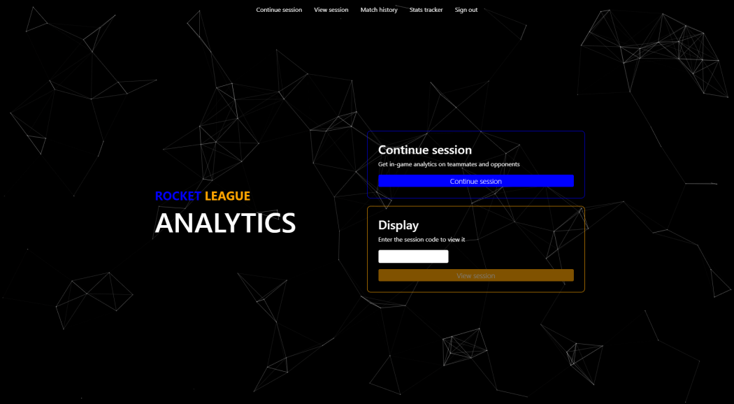 Landing page
